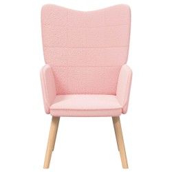 fauteuil Rose 62 x 67 x 95,5 cm Tissu Sherpa 583886583886