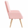 fauteuil Rose 62 x 67 x 95,5 cm Tissu Sherpa 583886583886