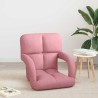 Fauteuil de sol ajustable Rose Velours 583887583887