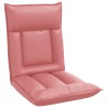 Fauteuil de sol ajustable Rose Simili cuir 583888583888