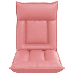 Fauteuil de sol ajustable Rose Simili cuir 583888583888