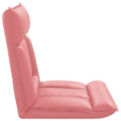 Fauteuil de sol ajustable Rose Simili cuir 583888583888