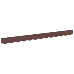 Remplacement de lambrequin Rayure Marron 2,5 m Polyester 583891583891