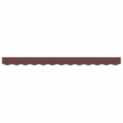 Remplacement de lambrequin Rayure Marron 2,5 m Polyester 583891583891