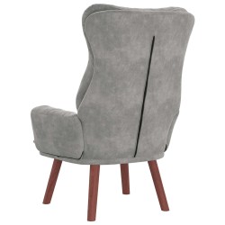 fauteuil Gris clair 69 x 74 x 93 cm Velours 583900583900