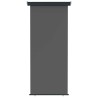 Store latéral de balcon 100 x 250 cm 100% polyester fer acier 583908583908