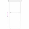 Store latéral de balcon 100 x 250 cm 100% polyester fer acier 583908583908