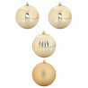 Ensemble de Boules de Noël XXL 4 pc Doré Plastique 583915583915