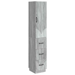 Ensemble de Meubles 2 pcs Sonoma gris 33 x 34,5 x 87 cm 583939583939