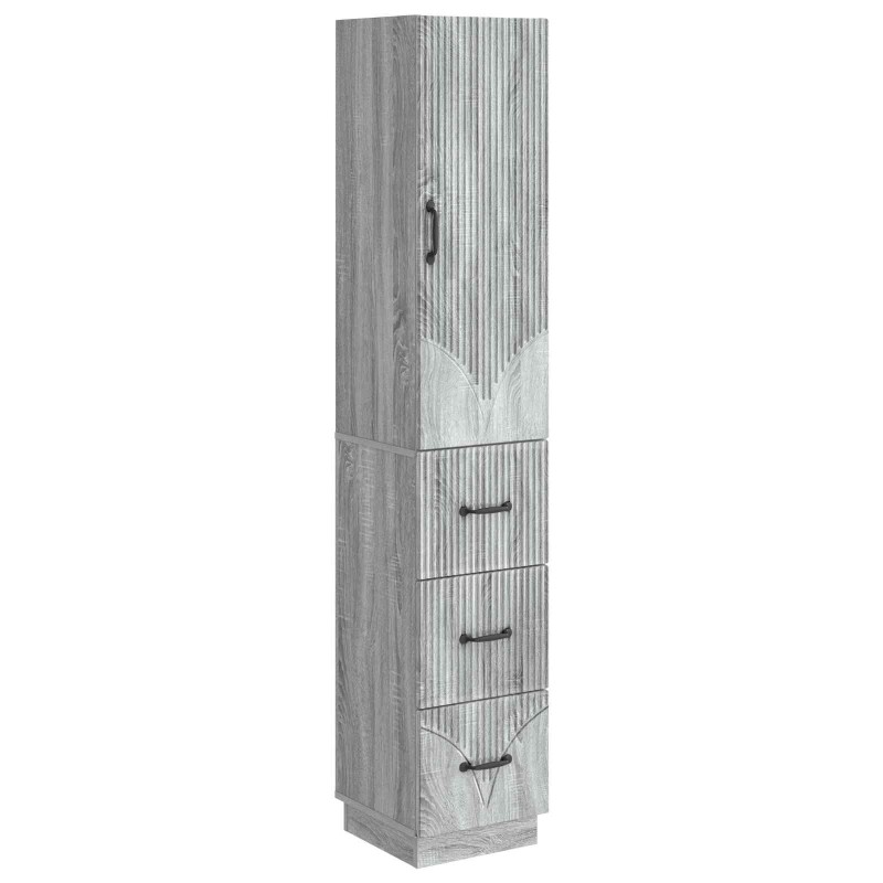 Ensemble de Meubles 2 pcs Sonoma gris 33 x 34,5 x 87 cm 583939583939
