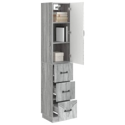 Ensemble de Meubles 2 pcs Sonoma gris 33 x 34,5 x 87 cm 583939583939