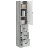 Ensemble de Meubles 2 pcs Sonoma gris 33 x 34,5 x 87 cm 583939583939