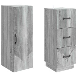 Ensemble de Meubles 2 pcs Sonoma gris 33 x 34,5 x 87 cm 583939583939