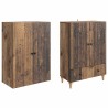 Ensemble de Meubles 2 pcs 66 x 34,5 x 95 cm Bois d'ingénierie 583940583940