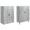 Ensemble de Meubles 2 pcs 66 x 34,5 x 95 cm Bois d'ingénierie 583942583942