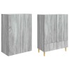 Ensemble de Meubles 2 pcs 66 x 34,5 x 95 cm Bois d'ingénierie 583943583943