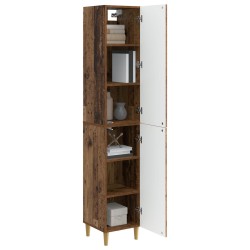 Ensemble de Meubles 2 pcs Bois ancien 33 x 34,5 x 90 cm 583949583949