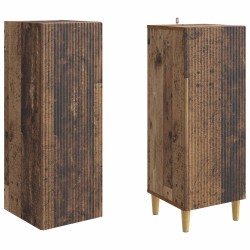 Ensemble de Meubles 2 pcs Bois ancien 33 x 34,5 x 90 cm 583949583949