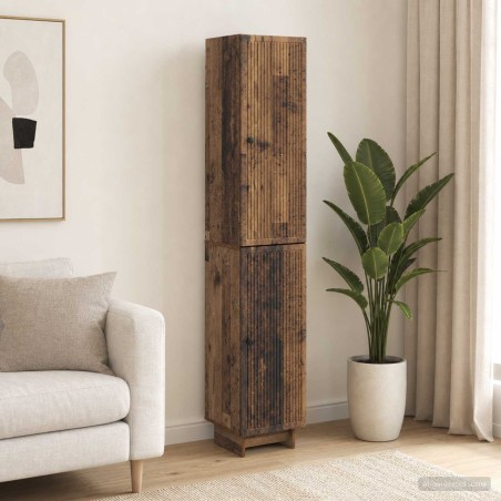 Ensemble de Meubles 2 pcs Bois ancien 34,5 x 33 x 90 cm 583950583950