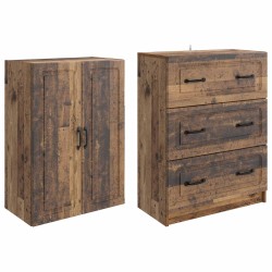 Ensemble de Meubles 2 pcs Bois ancien 66 x 34,5 x 87 cm 583951583951