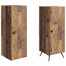 Ensemble de Meubles 2 pcs Bois ancien Bois d'ingénierie 583955583955