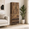 Ensemble de Meubles 2 pcs Bois ancien 66 x 34,5 x 90 cm 583956583956