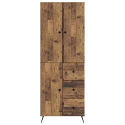 Ensemble de Meubles 2 pcs Bois ancien Bois d'ingénierie 583957583957