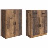 Ensemble de Meubles 2 pcs Bois ancien Bois d'ingénierie 583958583958