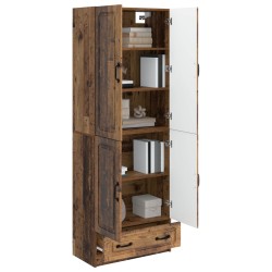 Ensemble de Meubles 2 pcs Bois ancien Bois d'ingénierie 583960583960