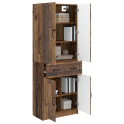 Ensemble de Meubles 2 pcs Bois ancien Bois d'ingénierie 583961583961
