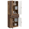 Ensemble de Meubles 2 pcs Bois ancien Bois d'ingénierie 583961583961