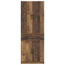 Ensemble de Meubles 2 pcs Bois ancien Bois d'ingénierie 583961583961