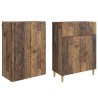 Ensemble de Meubles 2 pcs Bois ancien Bois d'ingénierie 583962583962