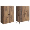 Ensemble de Meubles 2 pcs Bois ancien Bois d'ingénierie 583964583964