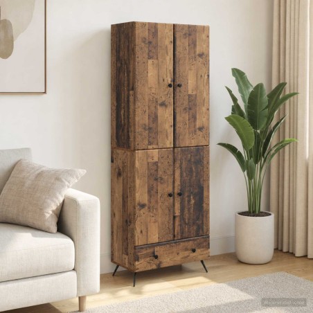 Ensemble de Meubles 2 pcs Bois ancien Bois d'ingénierie 583965583965