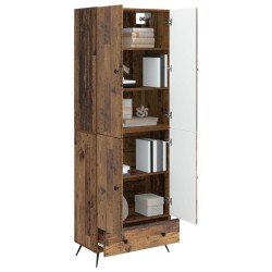Ensemble de Meubles 2 pcs Bois ancien Bois d'ingénierie 583965583965