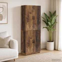 Ensemble de Meubles 2 pcs Bois ancien Bois d'ingénierie 583966583966