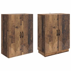 Ensemble de Meubles 2 pcs Bois ancien Bois d'ingénierie 583966583966