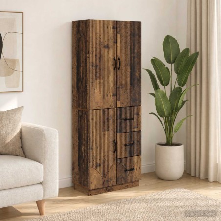 Ensemble de Meubles 2 pcs Bois ancien Bois d'ingénierie 583967583967