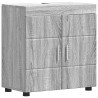 Ensemble d'armoire de salle de bain TULUM Gris Sonoma 584002584002