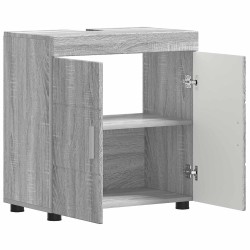 Ensemble d'armoire de salle de bain TULUM Gris Sonoma 584002584002