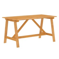 Ensemble à manger de jardin 7 pcs Bois d'acacia solide 584008584008
