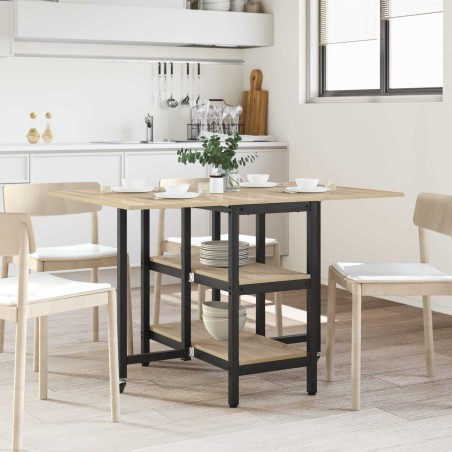 Table à dîner 122 x 80 x 76,5 cm Bois d'ingénierie Chêne Sonoma 584011584011