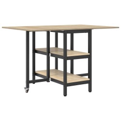 Table à dîner 122 x 80 x 76,5 cm Bois d'ingénierie Chêne Sonoma 584011584011