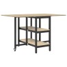 Table à dîner 122 x 80 x 76,5 cm Bois d'ingénierie Chêne Sonoma 584011584011