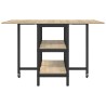 Table à dîner 122 x 80 x 76,5 cm Bois d'ingénierie Chêne Sonoma 584011584011