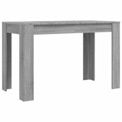 Table à dîner sonoma gris 120x60x76 cm bois d'ingénierie 584012584012