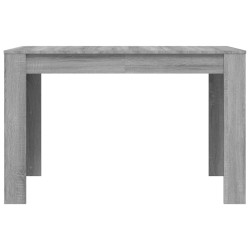 Table à dîner sonoma gris 120x60x76 cm bois d'ingénierie 584012584012
