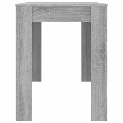 Table à dîner sonoma gris 120x60x76 cm bois d'ingénierie 584012584012