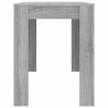 Table à dîner sonoma gris 120x60x76 cm bois d'ingénierie 584012584012